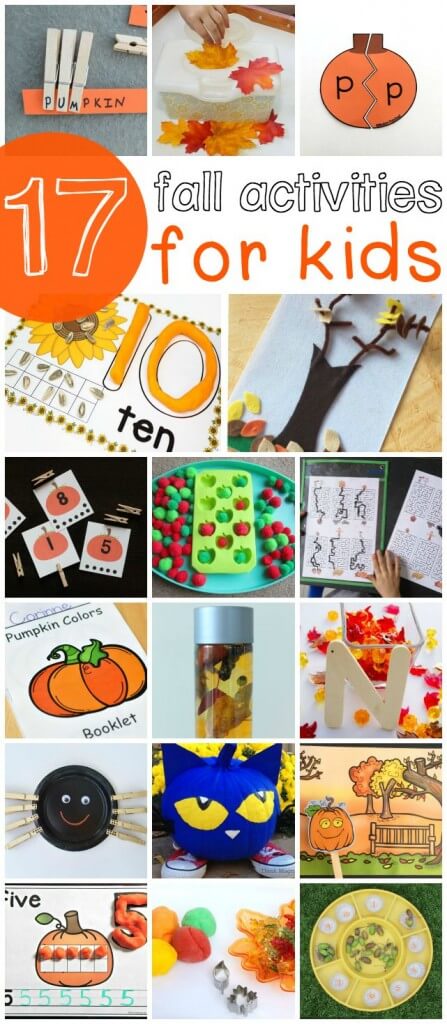 17 Fall Activities for Kids. So many fun ideas in this roundup!