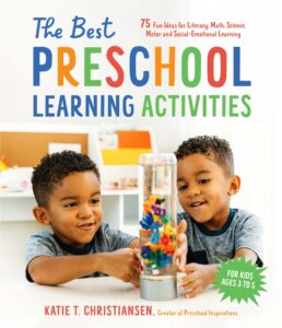 Book cover for the Best Preschool Learning Activities
