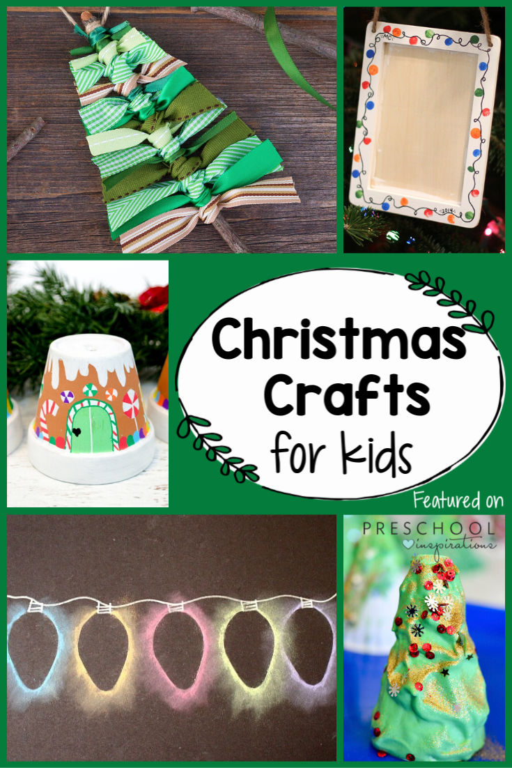 LOVE this list of Christmas crafts and activities for kids! There's Christmas art projects, Christmas tree crafts, DIY crafts, and more to do with kids this holiday season! #preschool #prek #christmas #christmascrafts #crafts #kidscrafts #christmasforkids 
