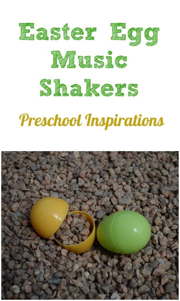 Easter Egg Music Shakers by Preschool Inspirations