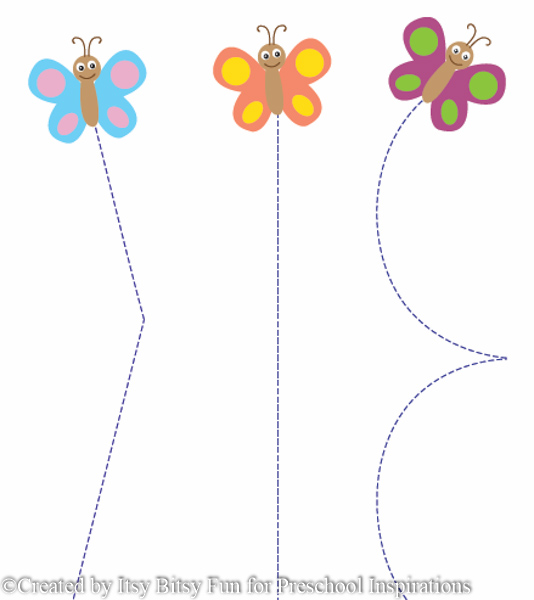 FREE Butterfly Printable from Preschool Inspirations