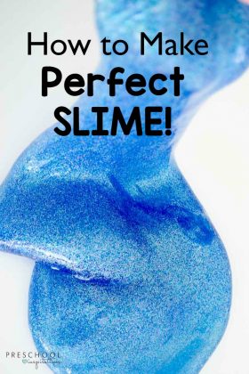 Need the perfect slime recipe. This slime recipe with borax is so inviting and calming. It is an inviting play recipe that will keep children busy for hours!