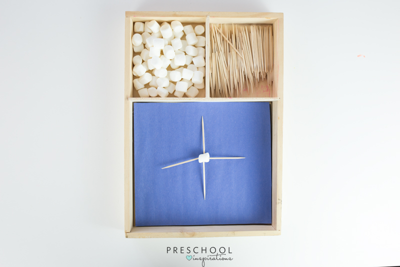 Use marshmallow and toothpick snowflakes to explore math and engineering