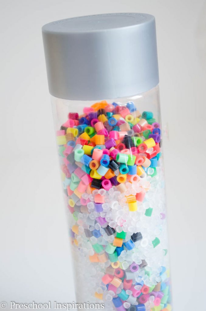 Musical Shaker Discovery Bottle with Beads-2