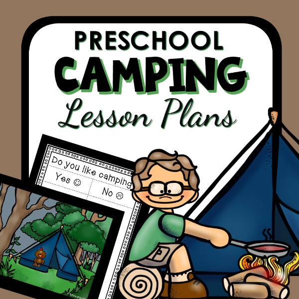cover image for Preschool Camping Lesson Plans