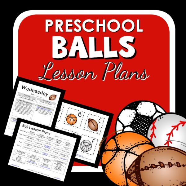 cover image for Preschool Balls Lesson Plans