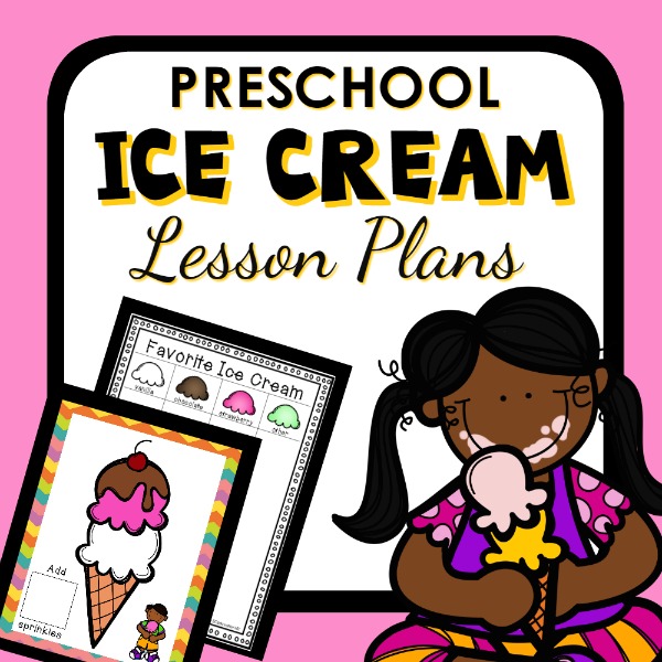 cover image for Preschool Ice Cream Lesson Plans