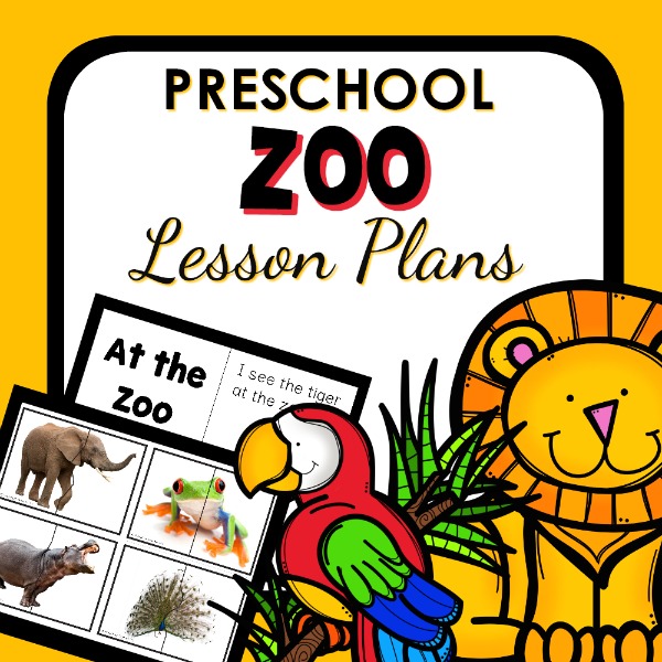 cover image for preschool zoo lesson plans