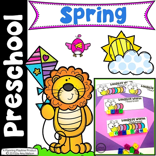 cover image for spring printables
