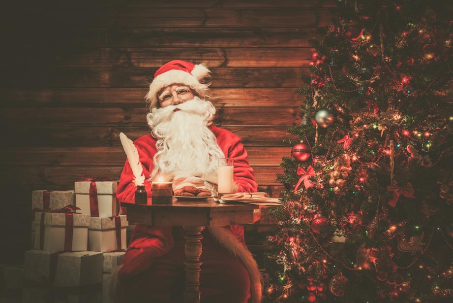 What to say to children when they ask if Santa is real without lying or spoiling it.