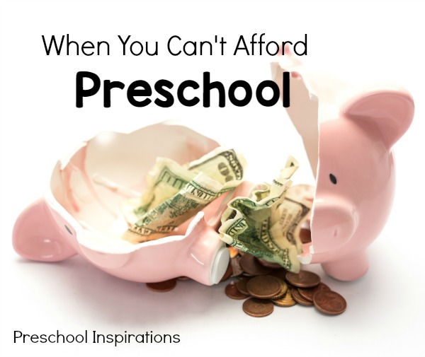 When you can't afford preschool 