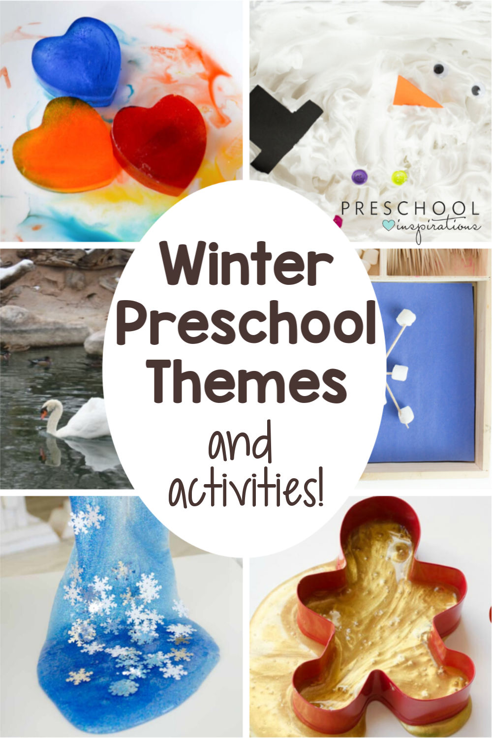 When it comes to teaching preschool in the winter, there are SO many fun themes to choose from! Arctic animals, gingerbread, family, and fun holiday themes like Christmas, New Years, and Valentines Day! Find crafts, activities, and more to go along with each. #preschoolinspirations #winter #preschool #prek #winterthemes #preschoolthemes #kidsactivities 