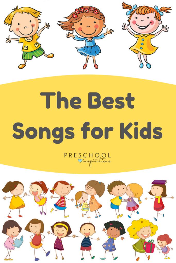 Find some of the best songs for kids and toddlers, all in one place! #preschool #songsforkids #songs