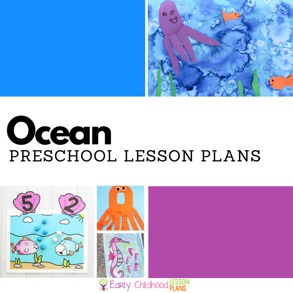 cover image for preschool ocean lesson plans