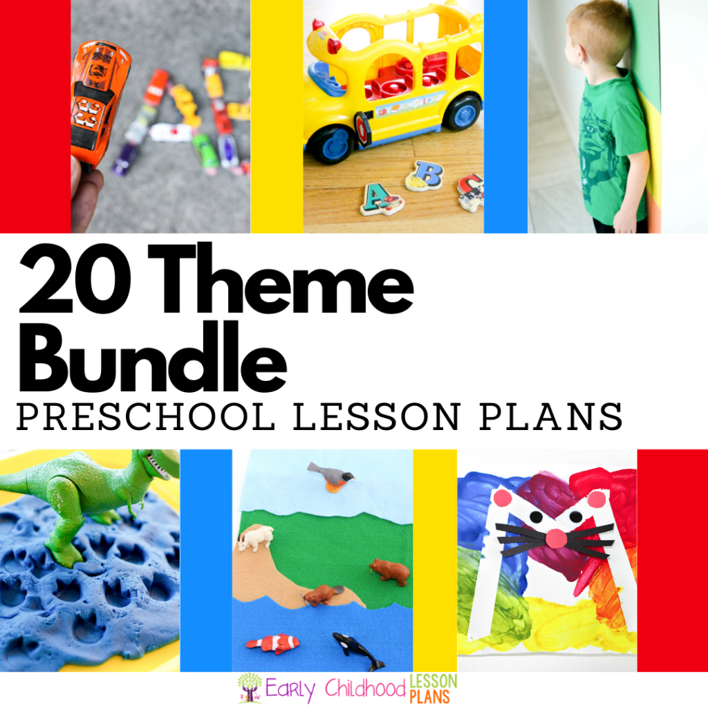 cover image for 20 theme bundle for preschool