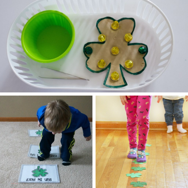 motor skills activities for st. patrick's day