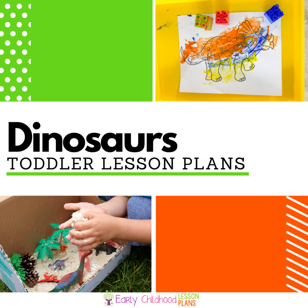 cover image for toddler dinosaur lesson plans
