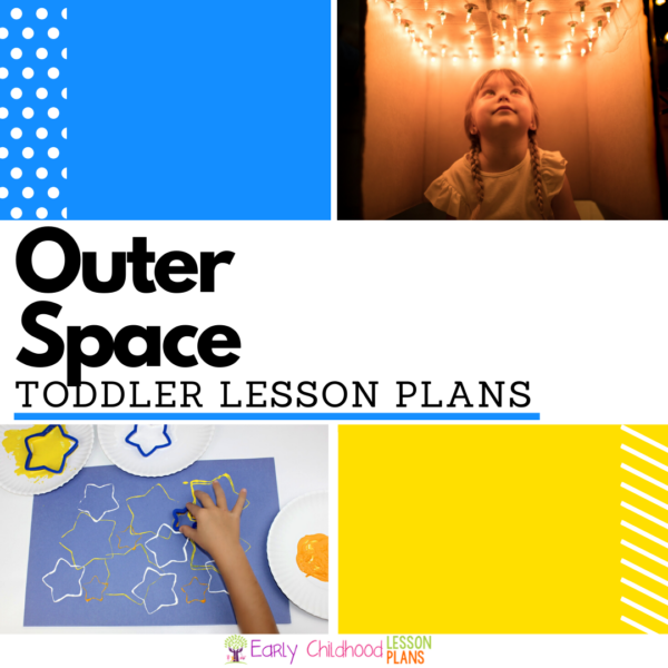cover image for Toddler Outer Space Lesson Plans